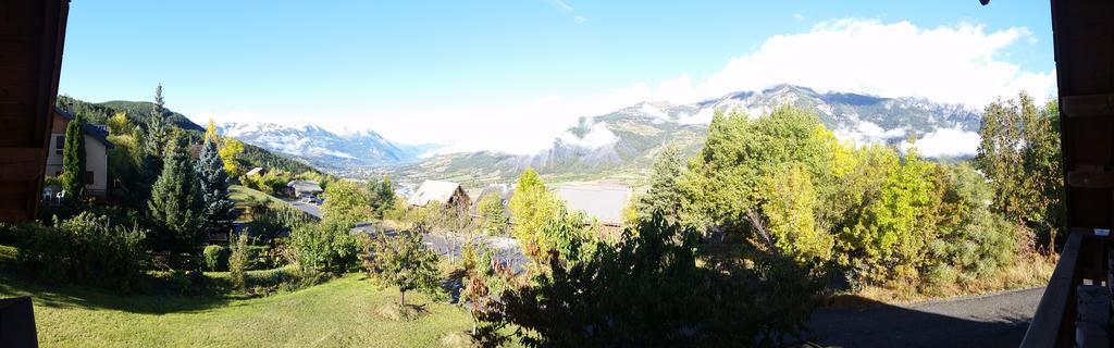 Studio Barcelonnette Ubaye, Provence Enchastrayes ภายนอก รูปภาพ