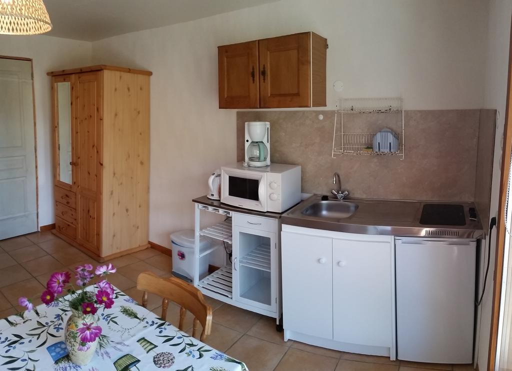 Studio Barcelonnette Ubaye, Provence Enchastrayes ภายนอก รูปภาพ