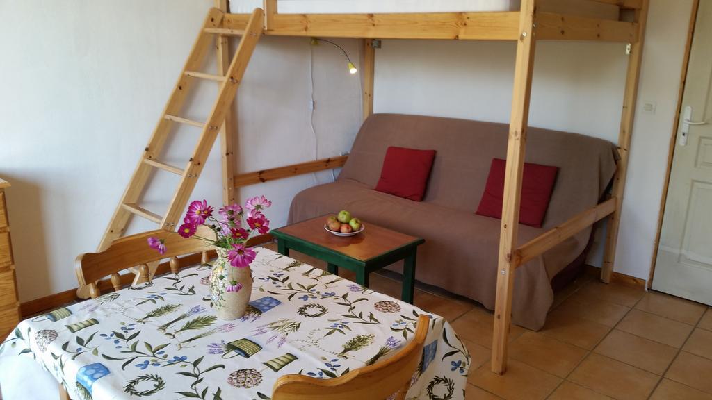Studio Barcelonnette Ubaye, Provence Enchastrayes ภายนอก รูปภาพ