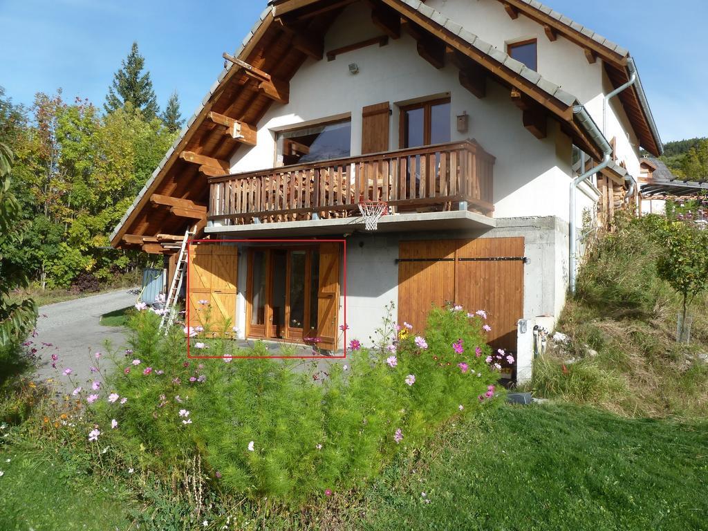 Studio Barcelonnette Ubaye, Provence Enchastrayes ภายนอก รูปภาพ