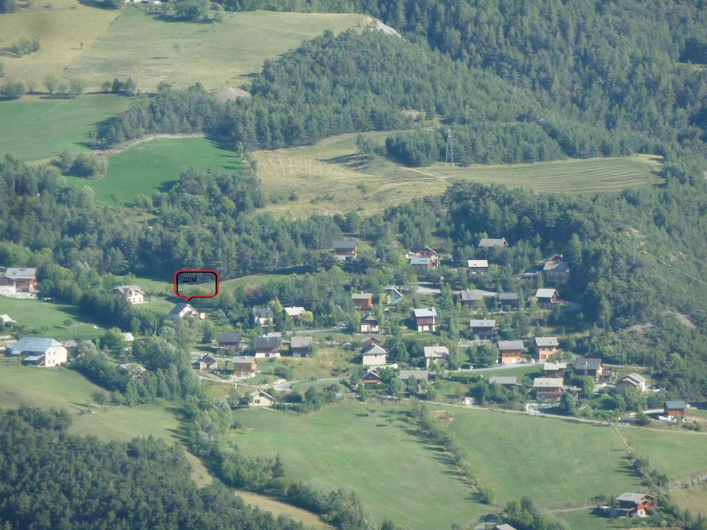 Studio Barcelonnette Ubaye, Provence Enchastrayes ภายนอก รูปภาพ